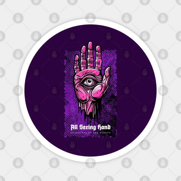 All Seeing Hand Magnet by artslaves